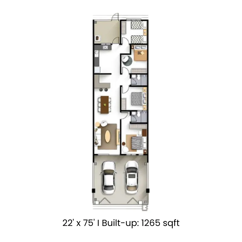 Klemeru intermediate lot floor plan
